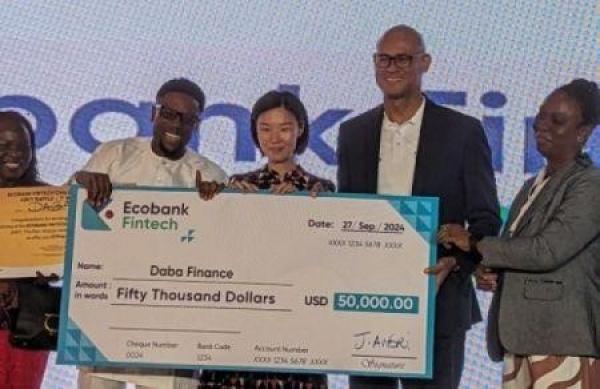 Daba Finance remporte l'édition 2024 de l'Ecobank Fintech Challenge