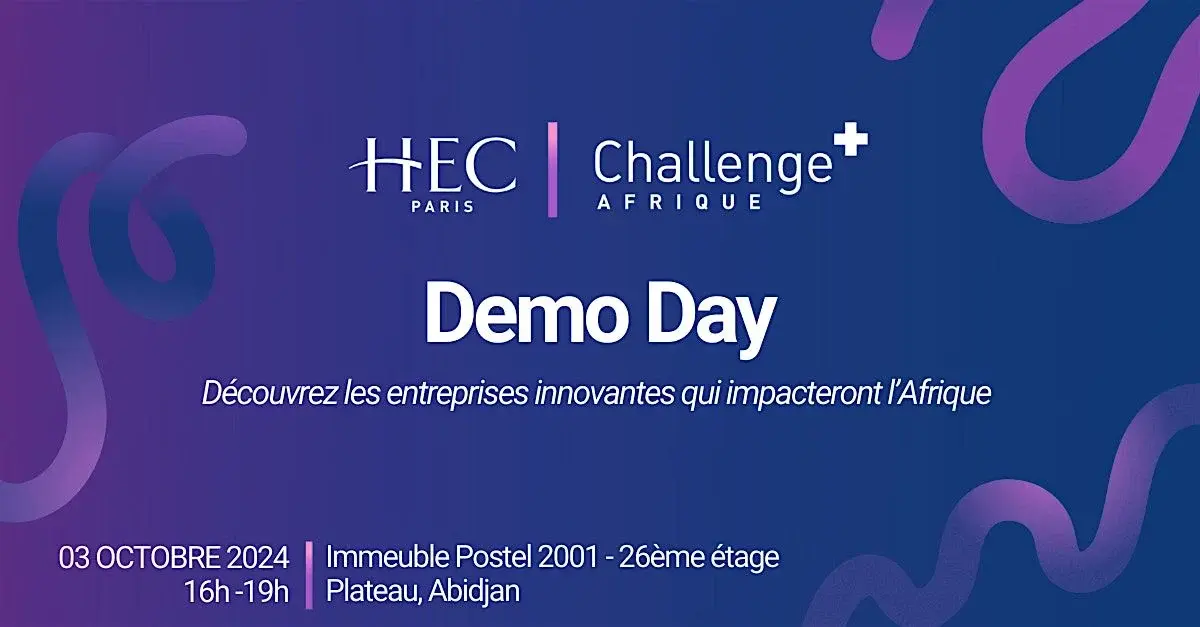 HEC Challenge+ Afrique organise son 3e Demo Day à Abidjan