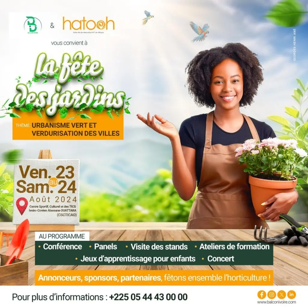 Balcon Ivoire présente la première édition de "La Fête des Jardins" à Abidjan