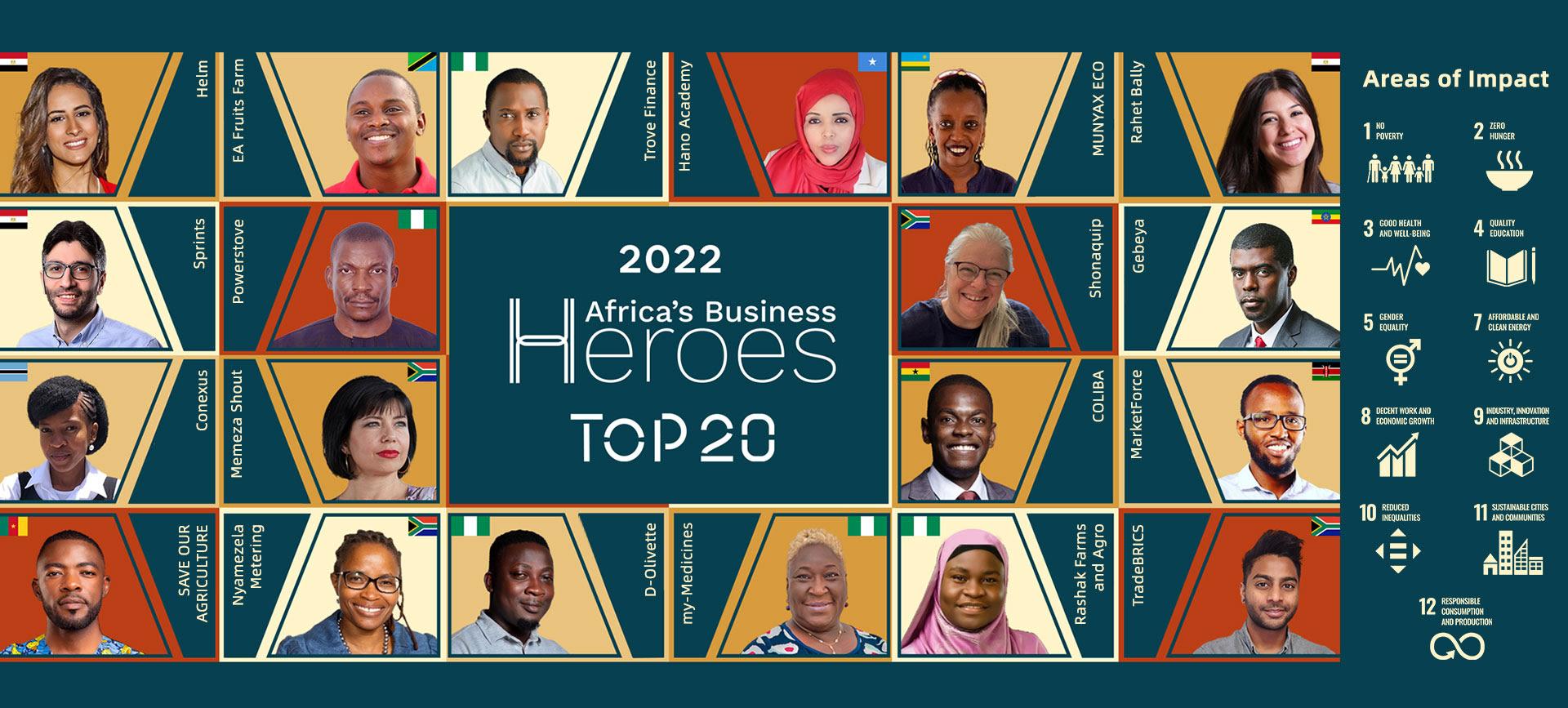 AFRICA ' S BUSINESS HEROES : Le Camerounais Flavien KOUATCHA SIMO dans le top 20