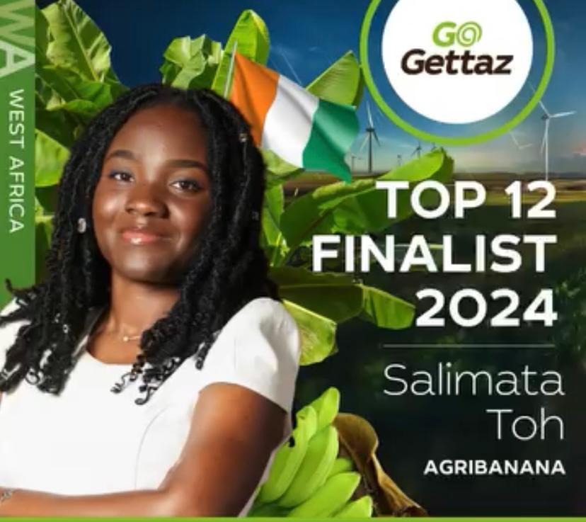 Salimata Toh: l'ivoirienne  finaliste du prix Agripreneur Go gettaz 2024